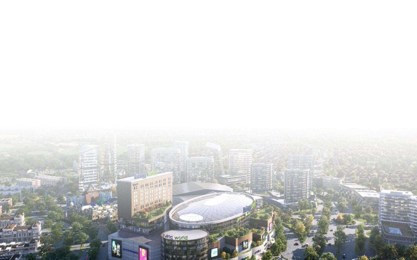 Kota Wisata Cibubur – Aerial View